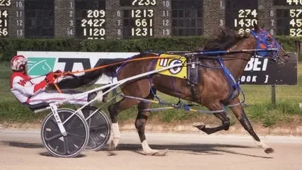 Primo Extremo winning at Hawthorne Racecourse on June 5, 2021