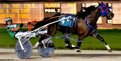 Primo Extremo winning at Pompano Park on March 16, 2022